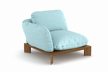 Кушетка левая DECKER